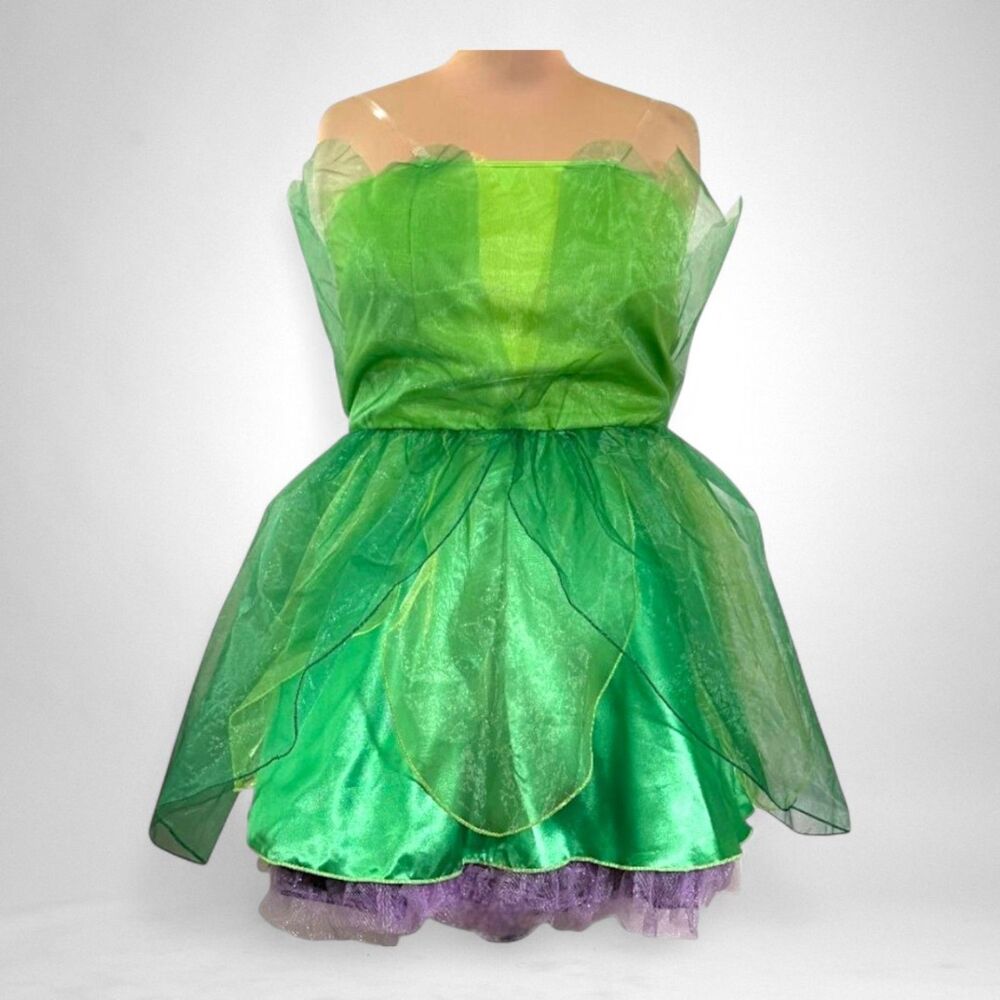 FUN SHACK Green Fairy Costume For Women, Size XXL